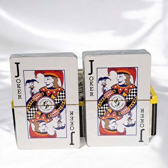Waverly Double Deck Sealed Playing Card Set in Box Creative Papers C.R. Gibson - Picture 13 of 16